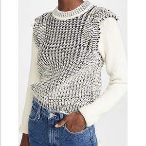 NWT BA&SH District knit sweater